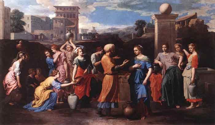 Oil painting for sale:Rebecca at the Well, c.1648