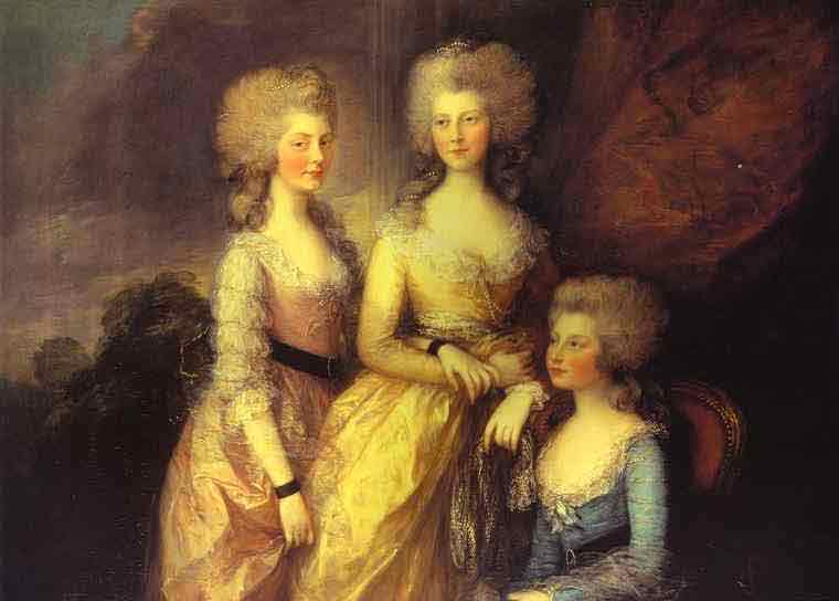 The Three Elder Princesses. 1784