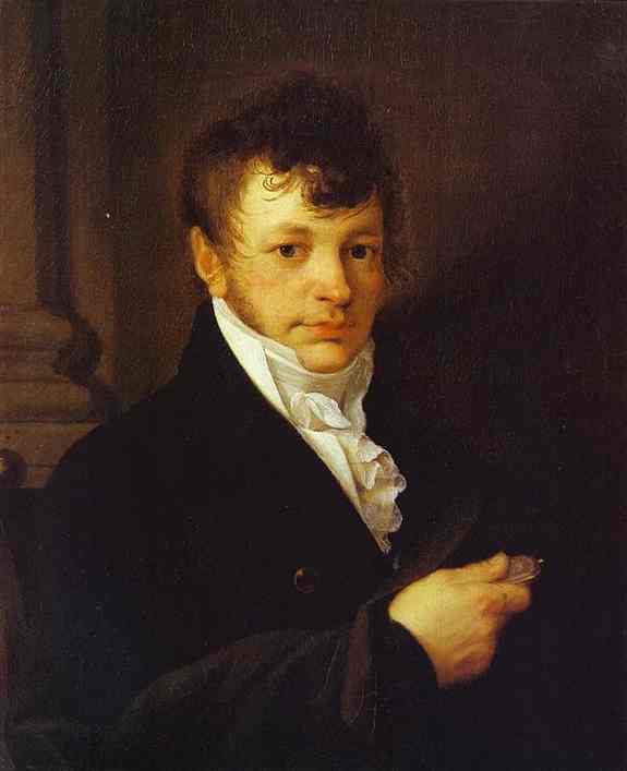 Oil painting:Portrait of A. R. Tomilov. 1808