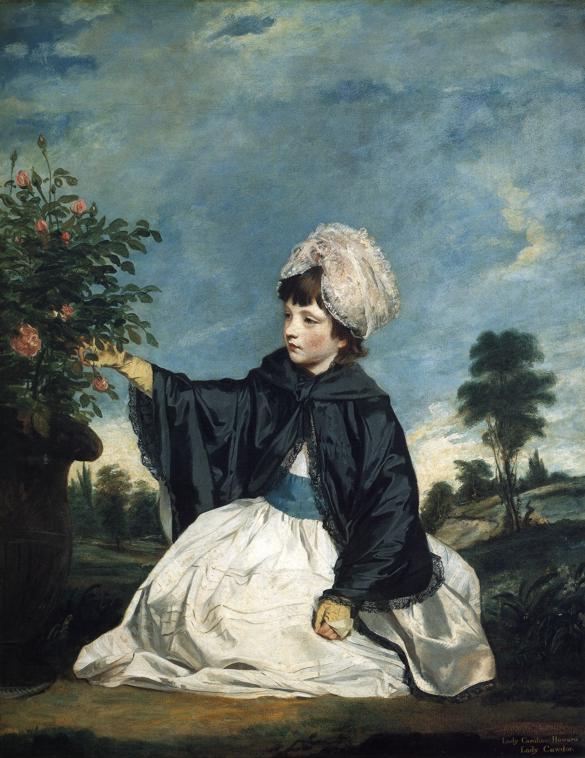 Oil painting:Lady Caroline Howard. 1778