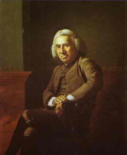 Oil painting:Eleazer Tyng. 1772