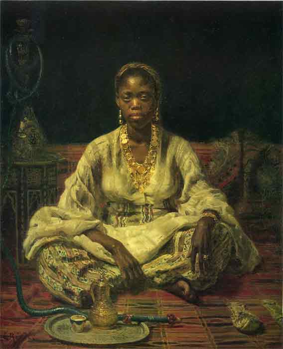 Oil painting for sale:Neger woman, 1876