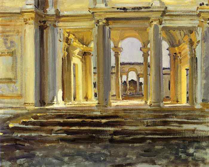 Oil painting for sale:Villa Papa Giulla , 1902