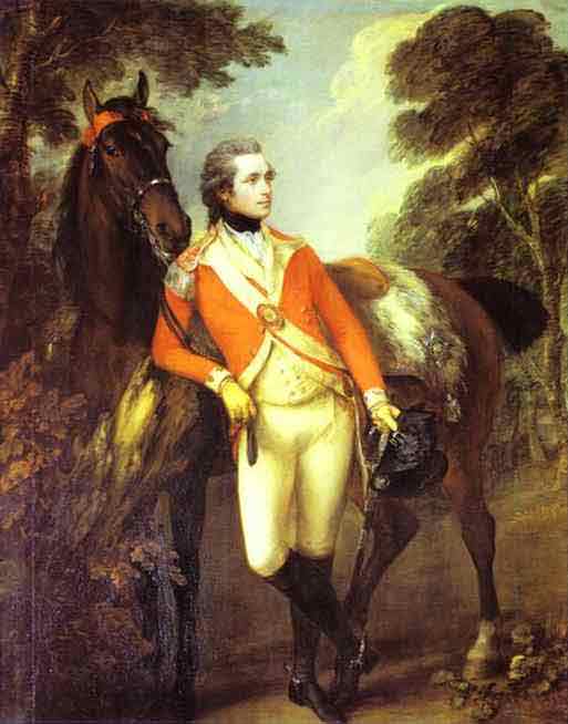 Portrait of John Hayes St Leger. 1782