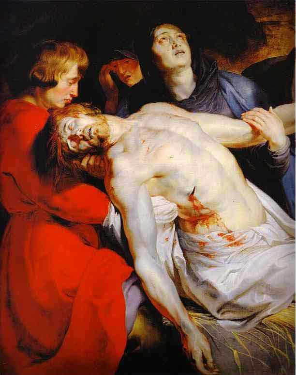 The Entombment (detail). c.1612