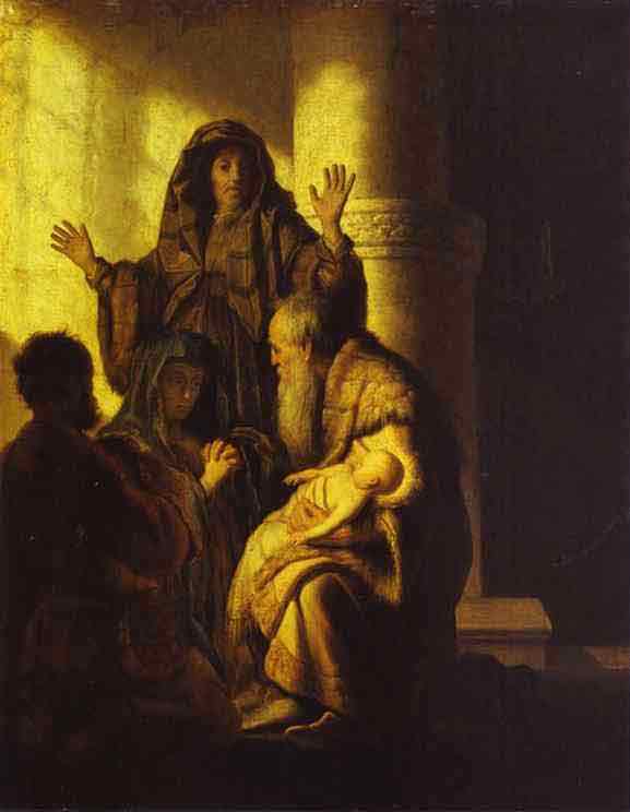 The Presentation of Jesus in the Temple. c. 1627