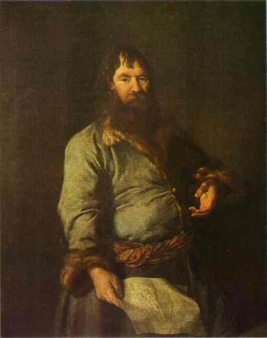 Oil painting:Portrait of N. A. Sezemov. 1770