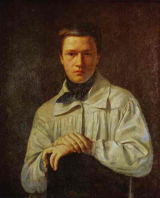 Oil painting:Self-Portrait. 1825