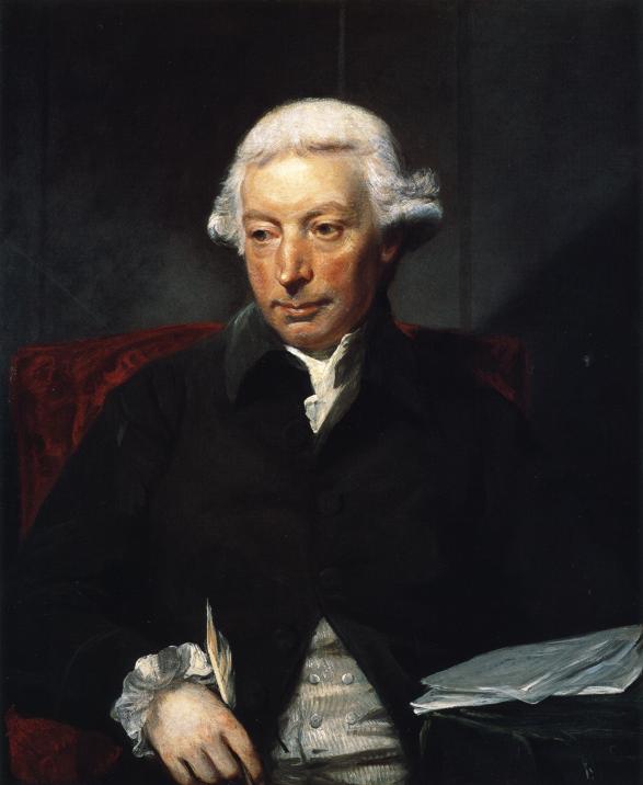 Oil painting:Adam Ferguson. 1781