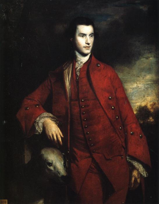 Oil painting:Charles Lennox, 3rd Duke of Richmond. 1758