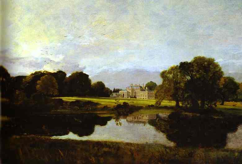 Oil painting:Malvern Hall. 1809