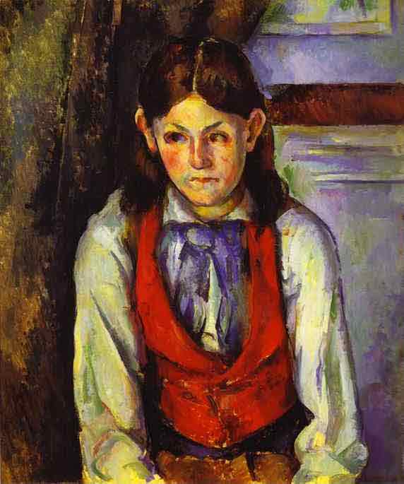 Boy in a Red Waistcoat. 1888-1890