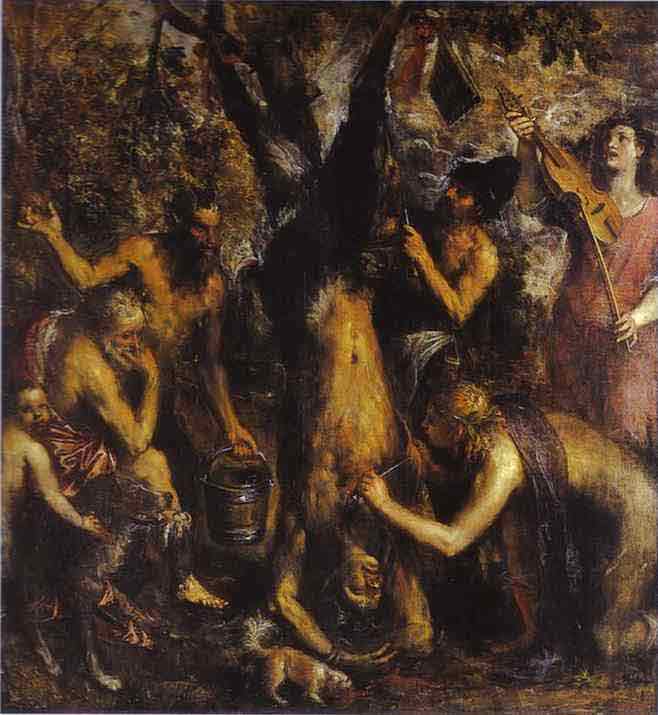 The Flaying of Marsyas. 1575