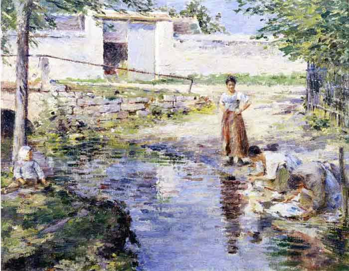 Oil painting for sale:Gossips, 1891