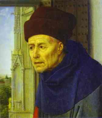 Oil painting:St. Joseph. c.1445