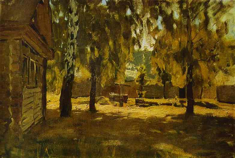 Oil painting:Sunny Day. 1898