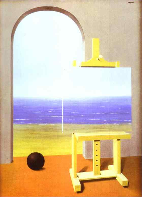 magritte the human condition