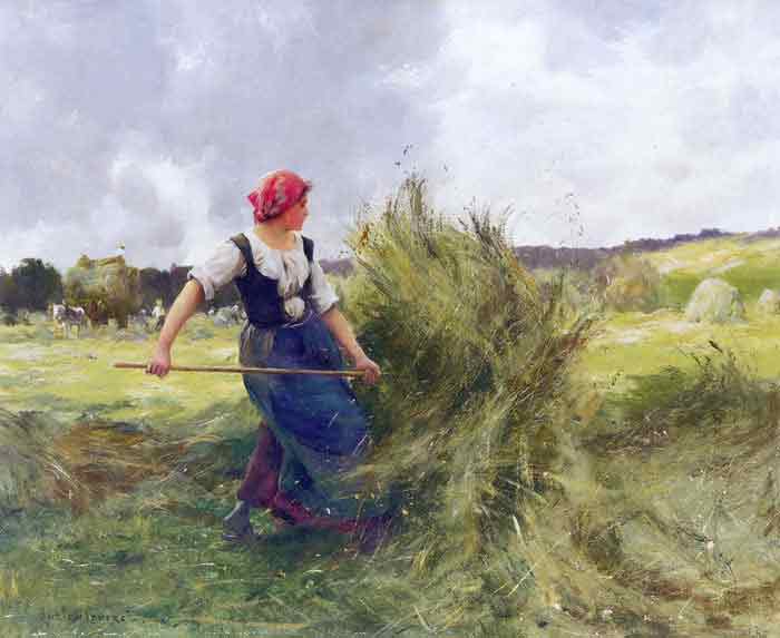 Oil painting for sale:La Faneuse [The Haymaker]