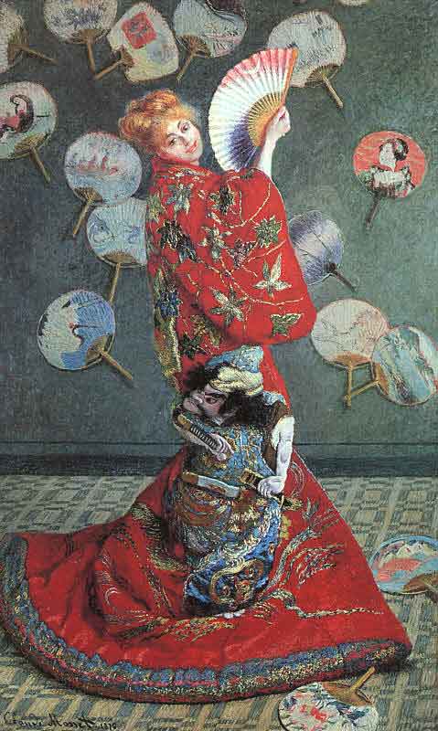 Camille Monet in Japanese Costume