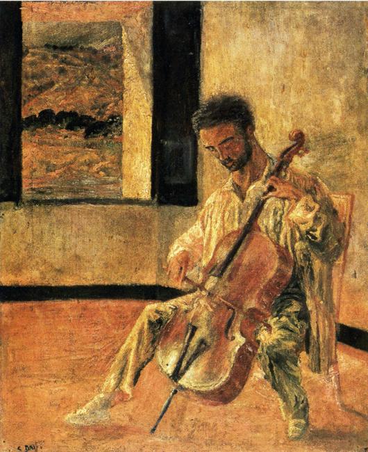 Portrait of the Cellist Ricard Pichot