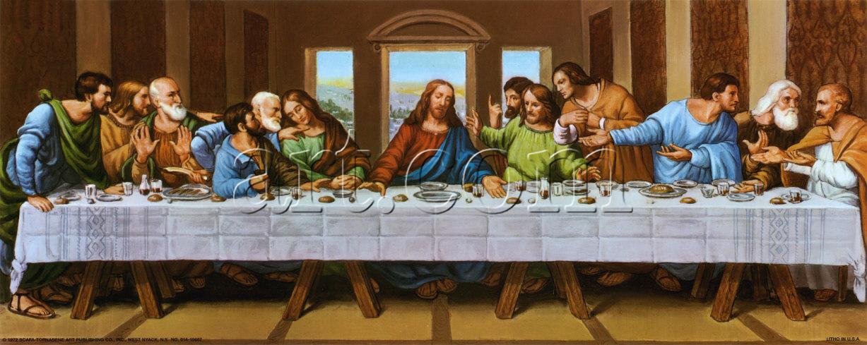 the picture of last supper