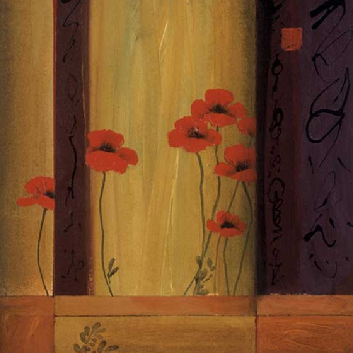 Poppy Tile I