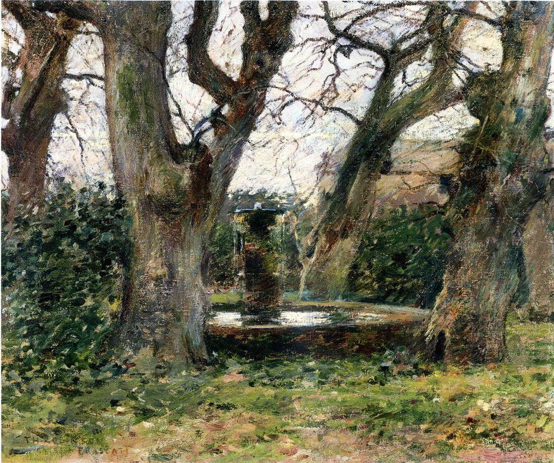 Italian Landscape with a Fountain