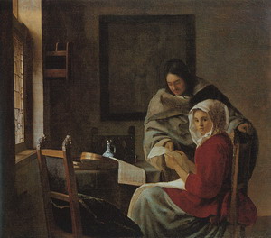 Girl Interrupted at Her Music, 1660-61