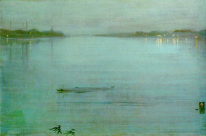 Nocturne, Blue and Silver Cremorne Lights 1872