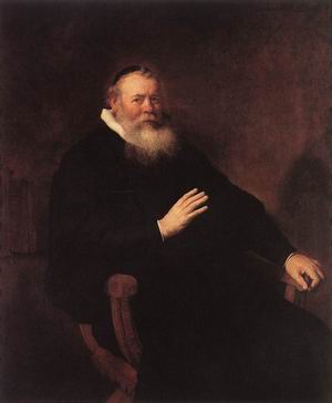 Portrait of Eleazer Swalmius 1637