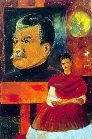Self-portrait with Stalin
