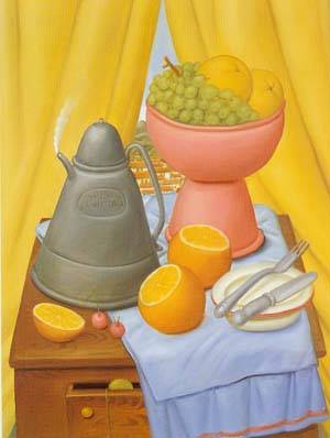 Still life with coffee pot 1985
