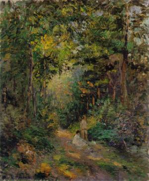 Autumn, Path through the Woods 1876