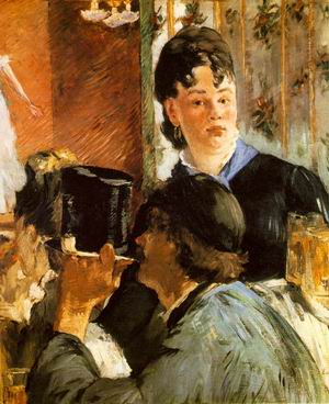 Le serveuse de bocks (The Waitress) 1879