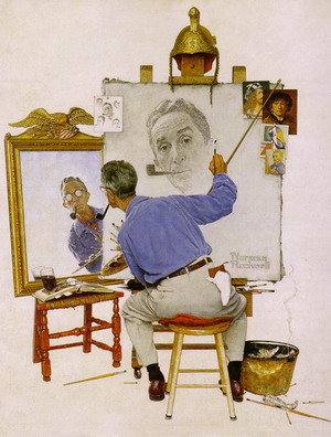 Triple Self-Portrait 1960
