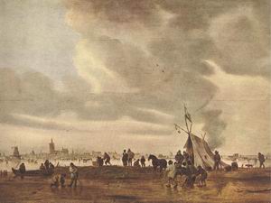 View of The Hague in Winter 1645