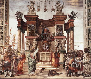 St Philip Driving the Dragon from the Temple of Hieropolis 1502