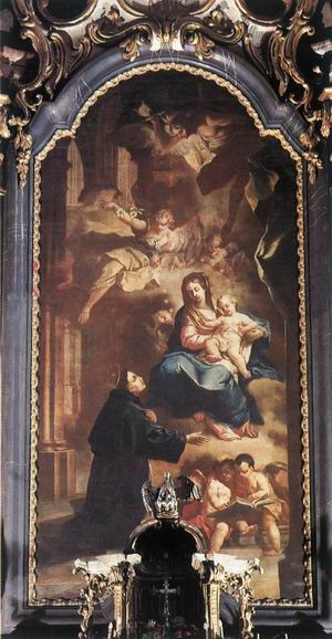 Appearance of the Virgin to St Anthony 1771