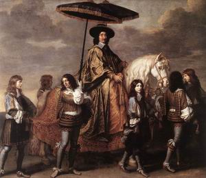 Chancellor Seguier at the Entry of Louis XIV into Paris in 1660 c. 1656