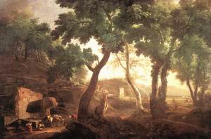 Landscape with Watering Horses c. 1720