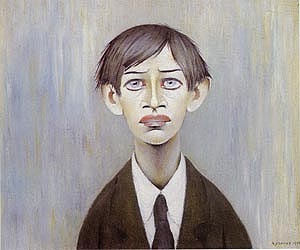 Portrait of a Young Man 1955 (Man with the red eyes)