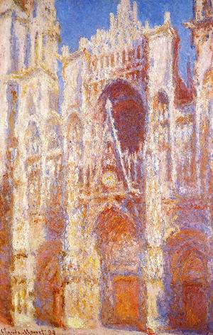 Rouen Cethedral the Portal in the Sun 1894