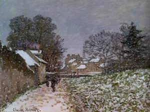 Snow at Argenteuil 1874-1875