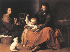 The Holy Family with a Bird 1650