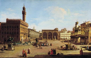 The Piazza della Signoria in Florence