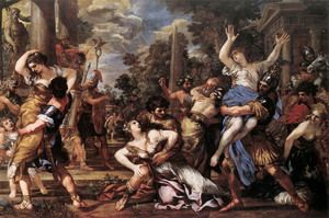 The Rape of the Sabine Women 1627-29