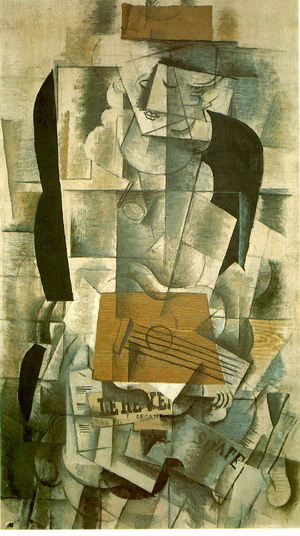 Woman with a Guitar autumn 1913