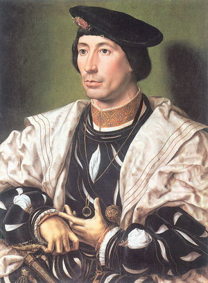 A Nobleman (Possibly Adolphe of Burgundy) 1525-28