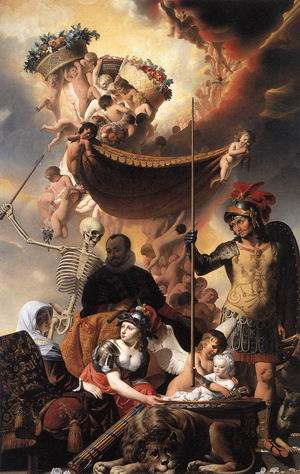 Allegory of the Birth of Frederik Hendrik c. 1650