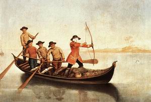 Duck Hunters on the Lagoon c. 1760